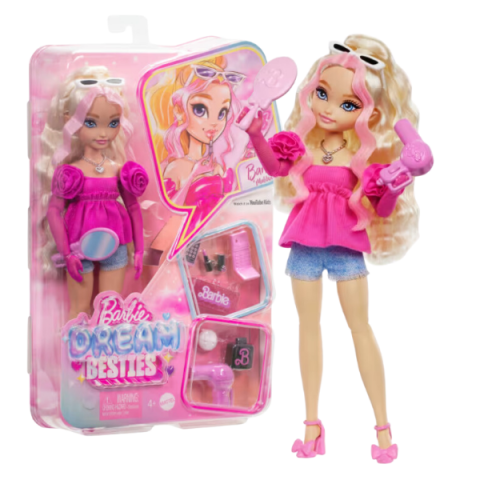 Păpușe - Păpușa Barbie Dream Besties "Malibu" cu accesorii