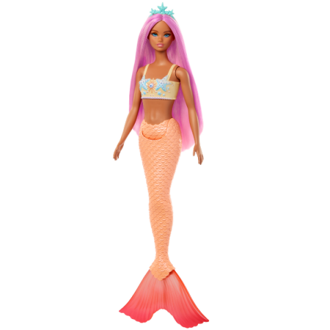 Papușa Barbie Dreamtopia "Sirena cu păr multicolor", 4 modele [10]