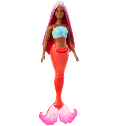 Papușa Barbie Dreamtopia "Sirena cu păr multicolor", 4 modele [5]