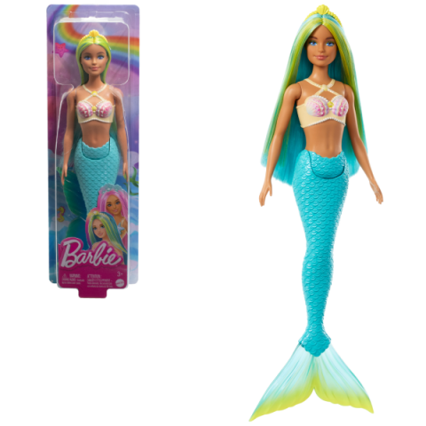 Papușa Barbie Dreamtopia "Sirena cu păr multicolor", 4 modele [8]