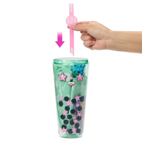 Păpușa Barbie Pop Reveal „Ceai Verde”, Bubble Tea series [5]