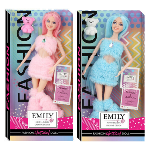 Păpușa Emily cu ursuleț, (as.) [2]