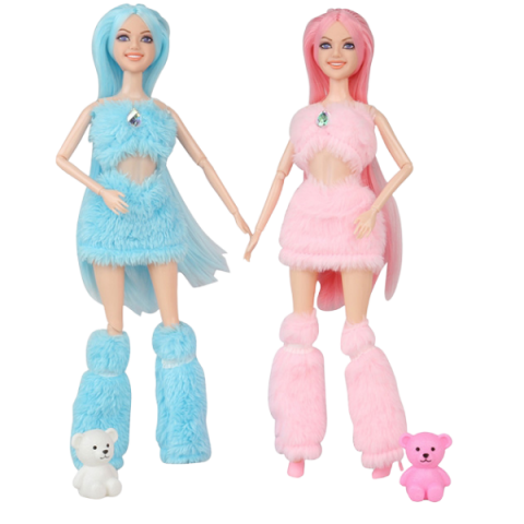 Păpușa Emily cu ursuleț, (as.) [1]