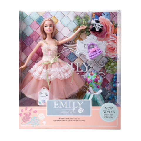 Păpușa Emily "Seria cu poșetă și accesorii" [2]