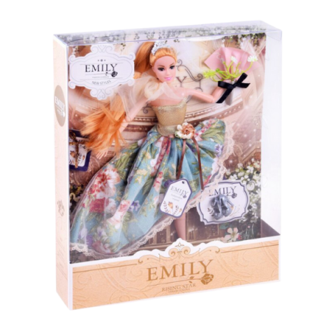 Păpușa Emily "Seria de vară cu buchet și accesorii" [2]
