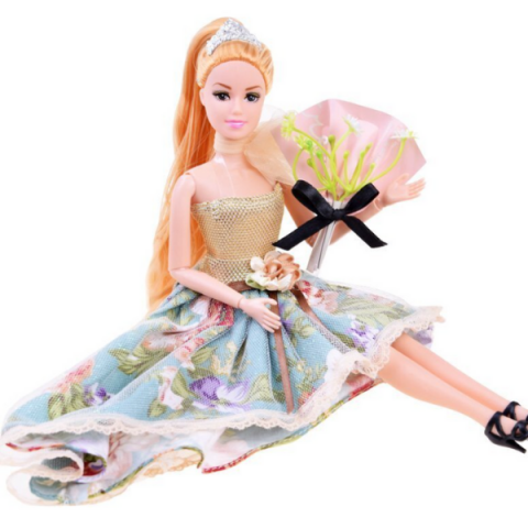 Păpușa Emily "Seria de vară cu buchet și accesorii" [4]