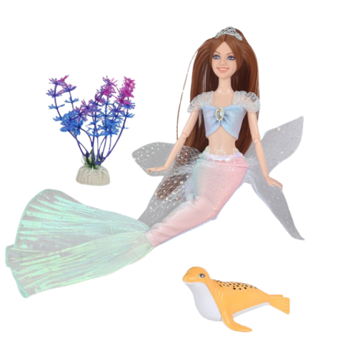 Păpușa Emily "Sirena cu animaluț de companie de mare" [1]