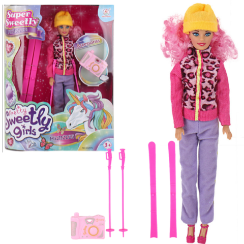 Toate Produsele - Păpușă în costum, cu accesorii, 29 cm, 2 modele