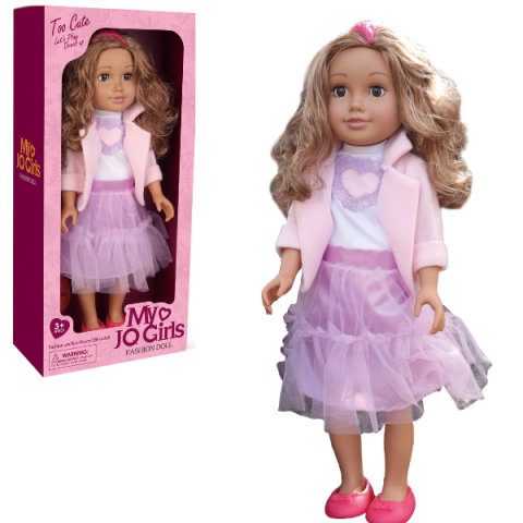 Păpușa în rochie violetă, 45 cm [7]