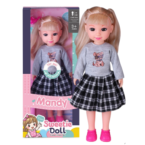 Păpușe - Păpușa Mendy cu accesorii și efect sonor