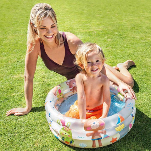 INTEX Piscină gonflabilă pentru copii “Prietenii lui Dino” 61×22 cm, 28 L, 1-3 ani [3]