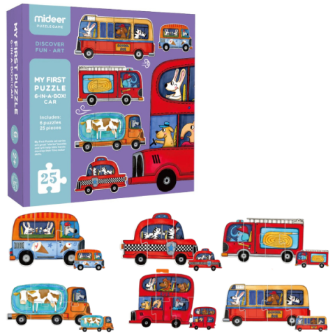 Puzzle - Primul puzzle „Transport”