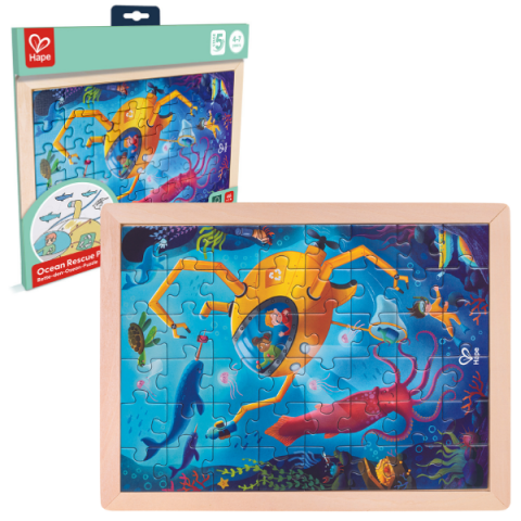 Puzzle - Puzzle 2 în 1 "Călătorie subacvatică"