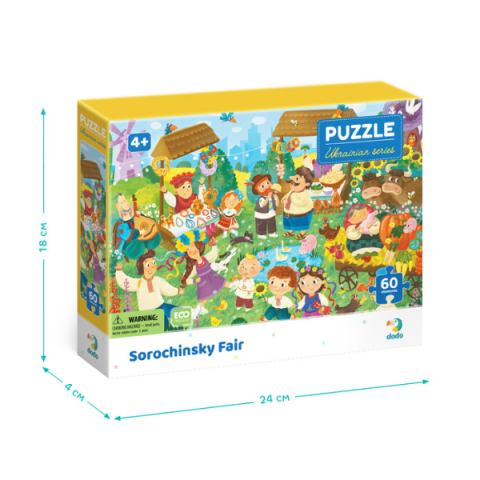 Puzzle de dezvoltare "Târgul", 60 elem. [4]