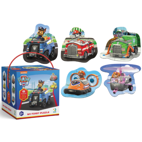 Toate Produsele - Puzzle "Gata de acțiune", seria Patrula cățelușilor