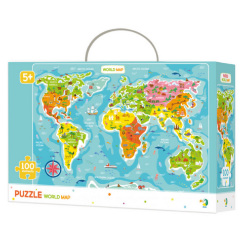 Puzzle "Harta Lumei", 100 el. [2]
