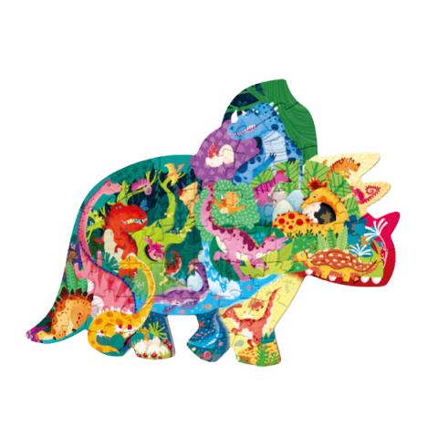 Puzzle în formă de animal „Valea Dinozaurului Fericit”, 48 elem. [1]
