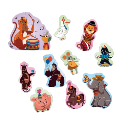 Puzzle "La circ", (ro), Smile Games [1]