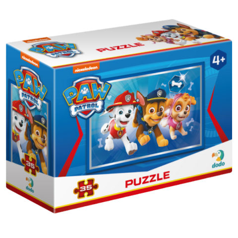 Puzzle-mini "Marshall, Chase și Skye", seria Patrula cățelușilor, 35 elem. [1]