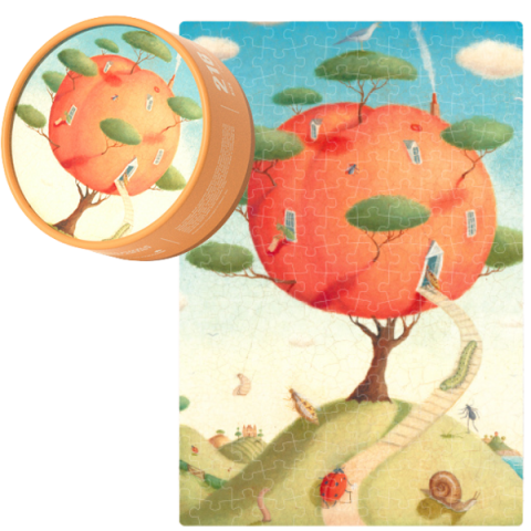 Toate Produsele - Puzzle „Paradisul piersicului”, serie de buzunar, 216 elem.