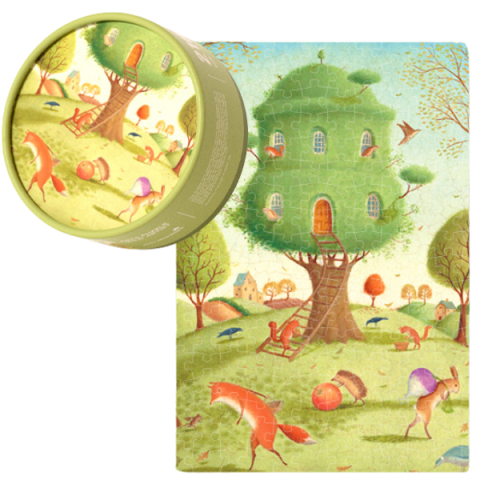 Toate Produsele - Puzzle „Vecini ocupați”, serie de buzunar, 216 elem.