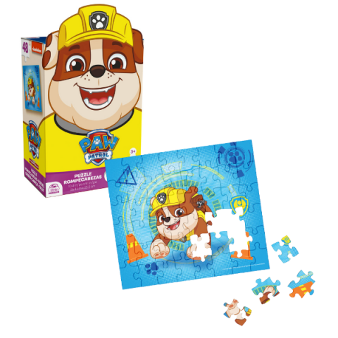 Puzzle - Seria de puzzle-uri "Patrula cățelușilor", 48 elem.