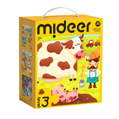 Seria de puzzle-uri „Scene din Viața Animalelor”, 3 în 1, nivelul 3 [2]