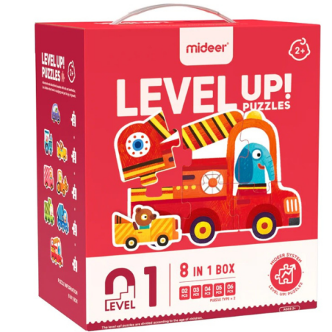 Seria de puzzle-uri „Transport”, 8 în 1, nivelul 1 [5]