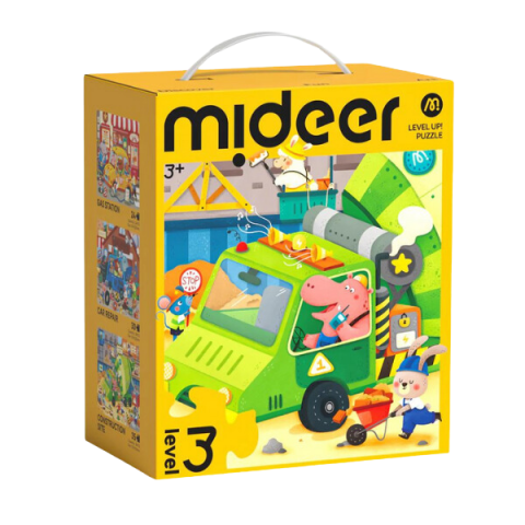 Seria de puzzle-uri „Transportul Urban”, 3 în 1, nivelul 3 [2]
