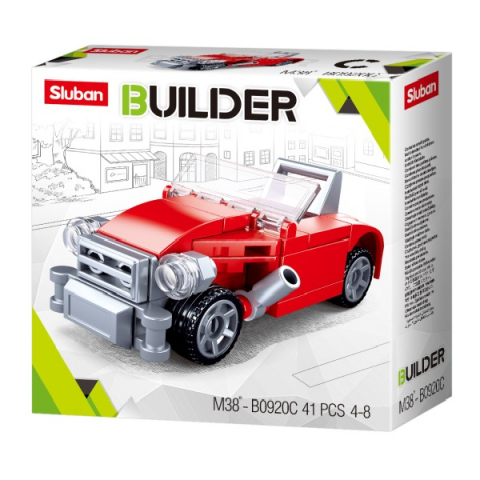 Set de construcție ”Asamblează Hotrod”, 4 modele, de la 41 pînă la 50 elem. [2]