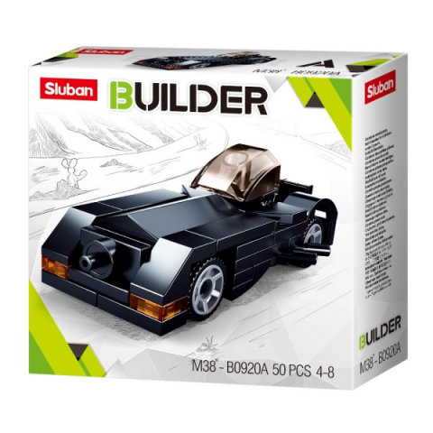 Constructore - Set de construcție ”Asamblează Hotrod”, 4 modele, de la 41 pînă la 50 elem.