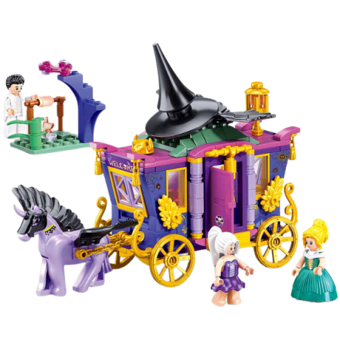 Set de construcție ”Careta vrăjitoarei din pădure”, 287 elem. [1]