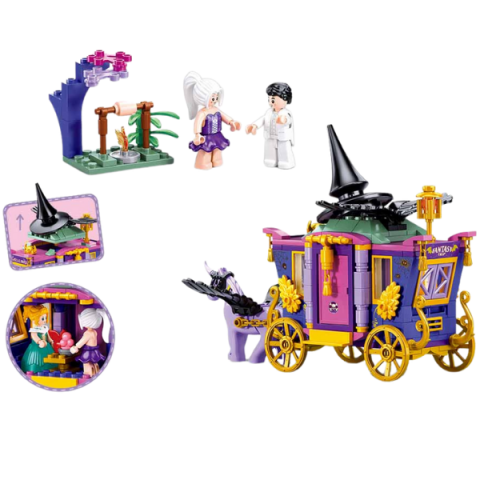 Set de construcție ”Careta vrăjitoarei din pădure”, 287 elem. [3]