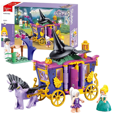 Constructore - Set de construcție ”Careta vrăjitoarei din pădure”, 287 elem.