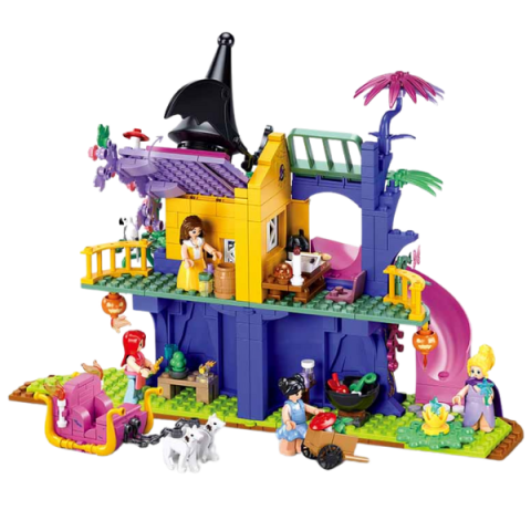 Set de construcție ”Casă magică pe copac”, 435 elem. [1]