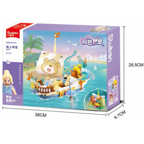 Set de construcție ”Corabie”, 287 elem. [6]