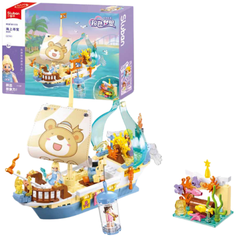 Constructore - Set de construcție ”Corabie”, 287 elem.