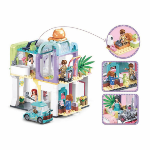 Set de construcție ”Crowne Hotel”, 435 elem. [5]