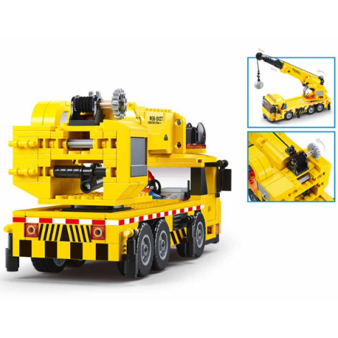 Set de construcție ”Macara pe roți”, 280 elem. [4]