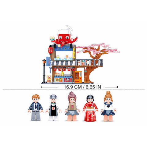 Set de construcție ”Magazinul principal Tako Yaki”, 548 elem. [3]
