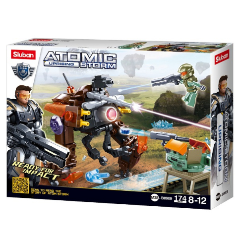 Constructore - Set de construcție "Robot-Patrula", 174 elemente.