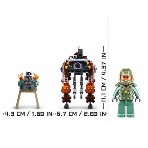 Set de construcție "Robot-Patrula", 174 elemente. [2]