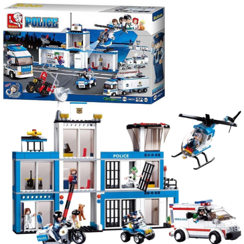 Constructore - Set de construcție ”Sediul Poliției”, 606 elem.