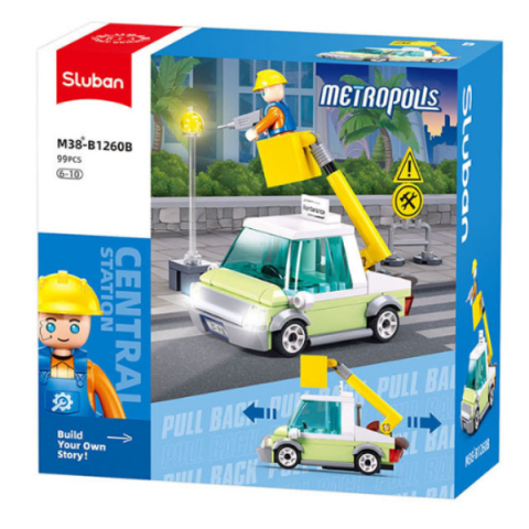 Set de construcție "Servicii urbane", 4 modele, de la 94 pînă la 105 elem. [7]