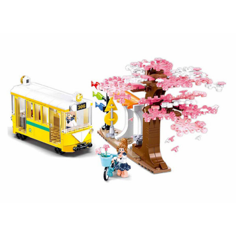 Set de construcție ”Tramvai în centrul orașului”, 347 elem. [5]