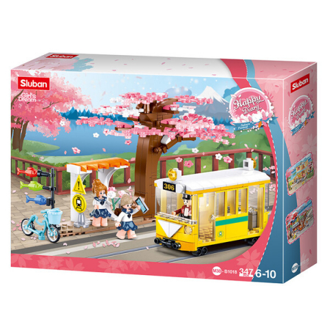 Set de construcție ”Tramvai în centrul orașului”, 347 elem. [2]