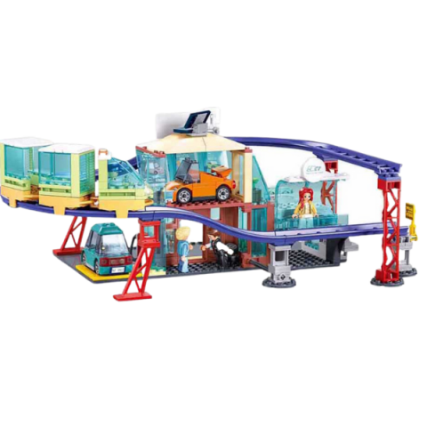 Set de construcție "Vehicul nou cu energie", 379 de elem. [3]