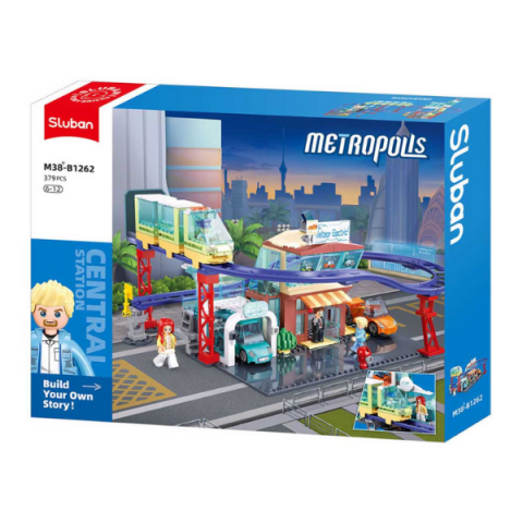 Set de construcție "Vehicul nou cu energie", 379 de elem. [2]