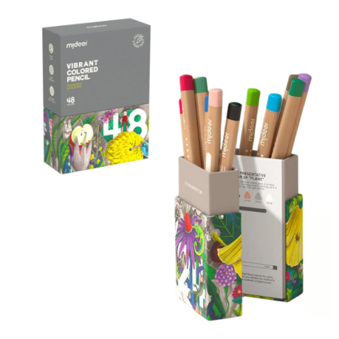 Toate Produsele - Set de creioane colorate, 48 culori