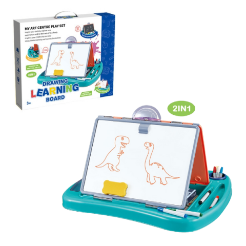 Creație - Set de desen 2în1, Albastru